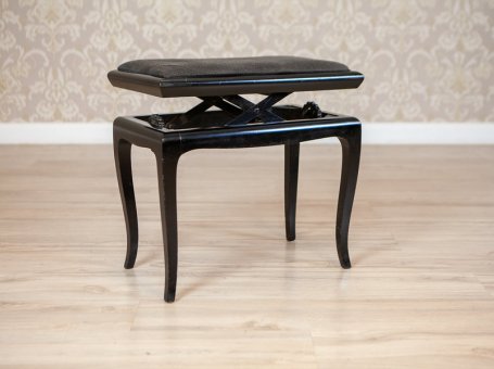 Black Piano Stool