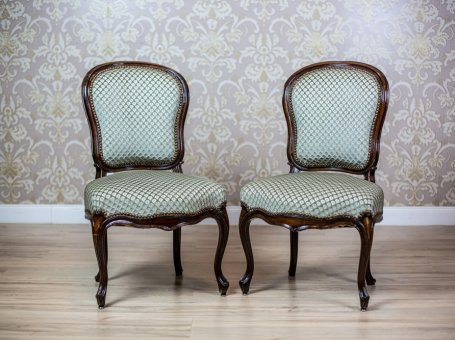 Tapicerowane krzesła z 1890 roku